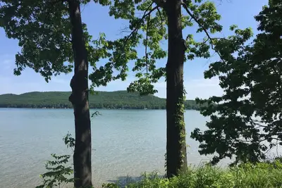 Image de Glen Heaven sur le lac Little Glen Ă Glen Arbor, Michigan