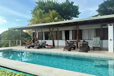 Image de Belle maison de guajira avec vue spectaculaire sur le Pacifique et aile de la jungle