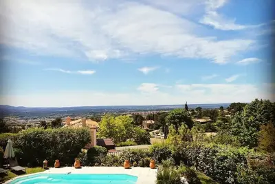 Image de Maison de famille avec piscine au site Cézanne.