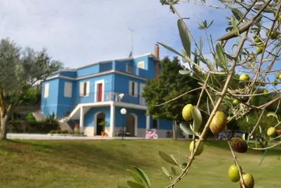 Image de La maison bleue au coeur de la Sicile entre la Piazza Armerina et Caltagirone