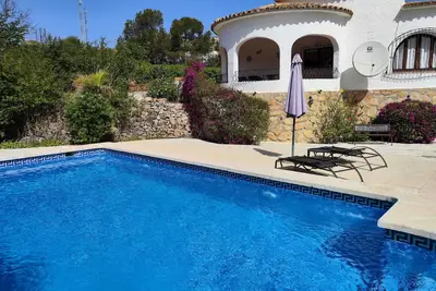 Image de Belle Villa à El Campello, piscine, plage et mer