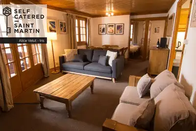 Image de Chalet Alice Velut - Iris | Spacieux appartement de 2 chambres pour 4\/5 personnes