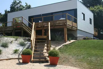 Image de Gîte L'Ormeau**** - Maison neuve en bois contemporaine et chaleureuse
