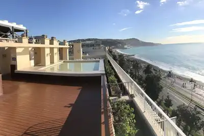 Image de Royal promenade: studio Carré d'Or avec piscine