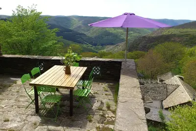 Image de Maison traditionnelle à St Julien d'Arpaon avec sublime vue