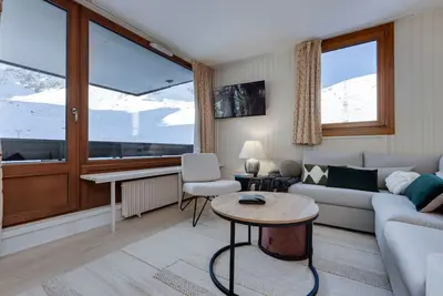 Image de T2 confortable skis aux pieds Val Claret, 4 pers, balcon, wifi, proche commerces