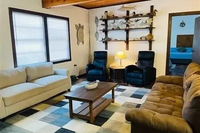 La Casita Rive-Sud. Une chambre, une salle de bain. Cabine Hors de l'eau.