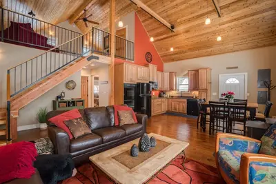 Image de Cabine moderne et élégante dans un cadre privé