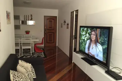 Image de Belle et immaculée appartement avec deux suites en face du métro Siqueira Campos