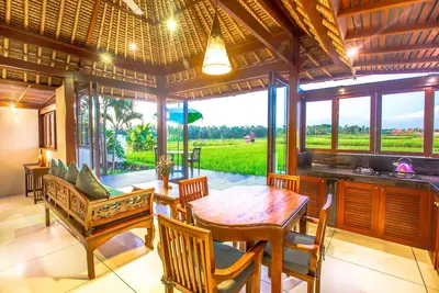Image de Bali Harmony Villa Luxury Rice Field Views En vente Ă partir de 99 $!