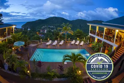 Image de Villa Makambu Charmante et spacieuse Villa surplombant la baie de Marigot