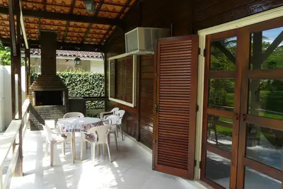 Image de Maison à Guaecá avec climatisation, circuit fermé, barbecue, Wifi, balcon