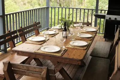 Image de ★ Cabane dans les arbres, cadre naturel en hauteur de 3 acres, à 8 minutes de la ville / de la plage ★