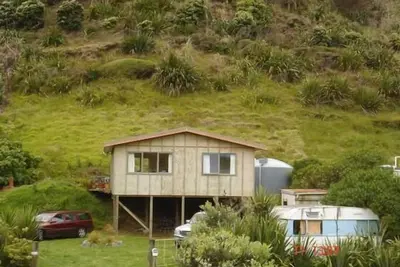 Image de Plage d'Omamari / Lacs Kai iwi / ForĂŞt de Kauri