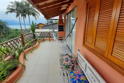 Image de Maison / Chalet Ilhabela - belle vue, V. Paulino -. 2 q, air, linge de lit et salle de bain