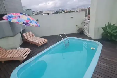Image de Grande Couverture De Piscine PRIVÉE, Barbecue, CHEMINÉE, 300 MÈTRES De La Mer,