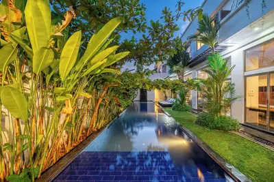 Image de Villa Onyx 18 mètres piscine, 1 minute à pied de Eat st