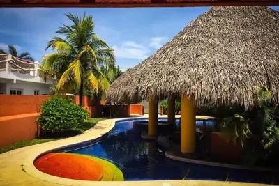 Image de Maison grand front de mer à Chulamar Guatemala Ch011