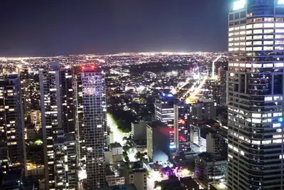 Confortable, 55e ciel de Melbourne Cbd