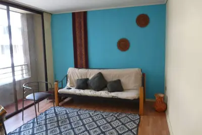 Image de Practico, acogedor, Comodo y central departamento para dos personas en Santiago.