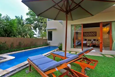 Image de Villa de luxe avec deux chambres et piscine privée à Ubud