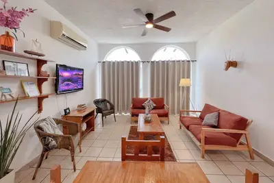 Image de Maison moderne dans le centre, promenade Ă la plage