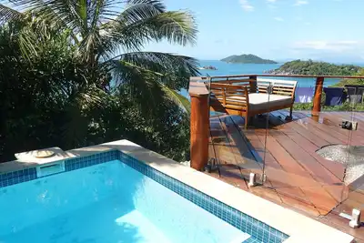 Image de Le luxe aux pieds nus. Maison tropicale privée, Grande barrière de corail, RomantiqueRetreat