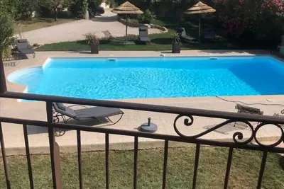 Provence Orange 4*Le Mas d'Hortense logt \"béguin\" 2\/3 pers terrasse piscine park