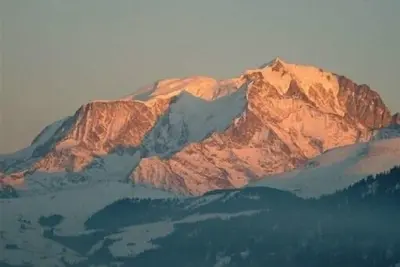 Image de Appartement vue mont blanc et pistes de ski - plein sud
