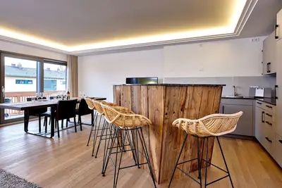Image de Moderne avec Flair de Tradition -126m² 2. Og - opt. 5 pers. - Southb couvert.