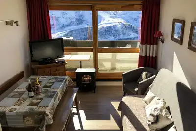 Image de Appartement en duplex de 44 m² pour 6 personnes au pied des pistes avec garage
