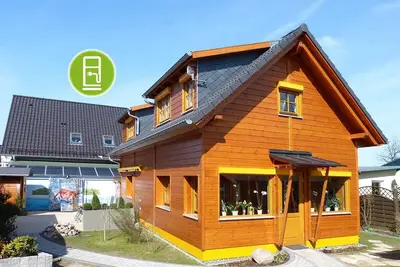 Image de Rügen Maison en Bois - Luxe 5 étoiles Villa avec Boddenblick u. Barrel-sauna
