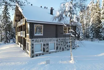 Image de Relax in a Luxury Log Ski Chalet in Lapland, Finland