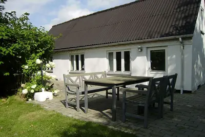 Image de Nordmors. Belle maison de vacances toute l'année près du port d'Ejerslev. Wi-Fi gratuit.