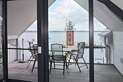 Image de Weisses Haus Plau - appartement vue lac - Studio