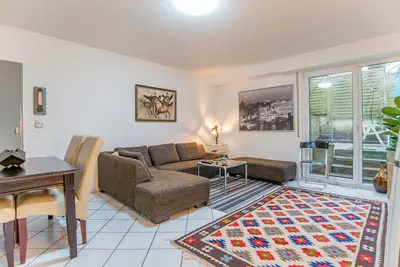 Image de Appartement meublé de deux pièces avec terrasse, cuisine, salle de bain à Wuppertal