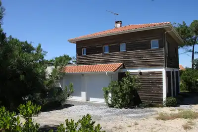 Image de Villa de standing avec vue sur mer et embouchure du Courant d'Huchet.