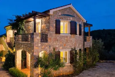 Image de Villa Rosa - Beaux appartements méditerranéens avec vue sur la mer, grande terrasse + piscine