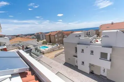 Image de Villa Tina No. 10, Maison de ville de luxe, 90m2, propre jardin, barbecue, jacuzzi, terrasse,