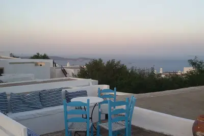 Image de maison de chora du 18ème siècle patmos eot 1323 coeur de chora