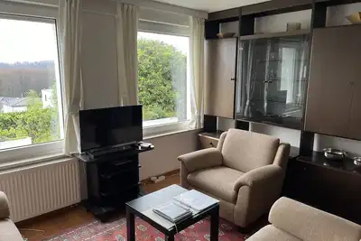 Image de Bel appartement au bord de la forĂŞt de Teutoburg, surplombant la Iburg