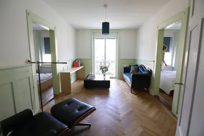 Image de appartement super rénové dans le quartier branché de Zurich