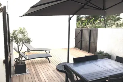 Image de Villa tout confort à 2 pas de la plage - terrasse 50m2 exposition plein sud