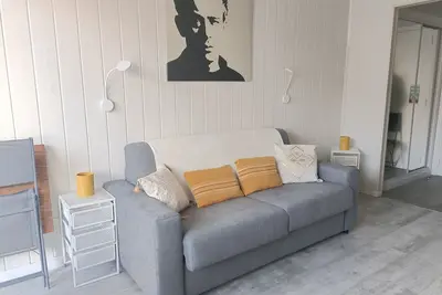 Image de adorable studio refait à neuf à  proximité de la croisette