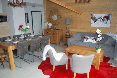 Image de Appartement neuf dernier étage de 90 m² à Vaujany \/ Liaison directe Alpe d Huez