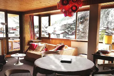Image de Appartement 2 pièces spacieux, superbe vue, centre station, proche des pistes