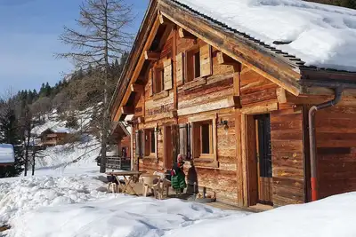 Image de Chalet, vue imprenable - navette gratuite. 10 personnes