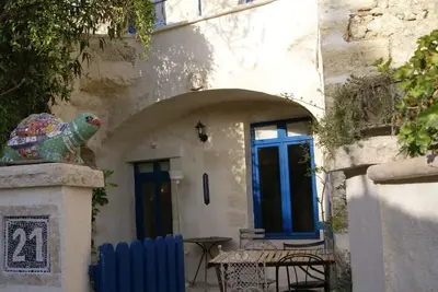 Image de Maison d'artiste troglodytique au pied du Château d'Amboise