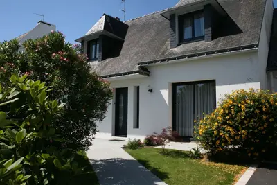 Image de Grande maison lumineuse classée 3 étoiles dans une station balnéaire familiale