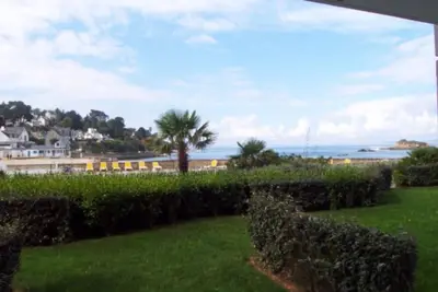 Image de D4019 - Appartement T. 2 ouvrant sur terrasse et jardin privé ; Vue Mer!